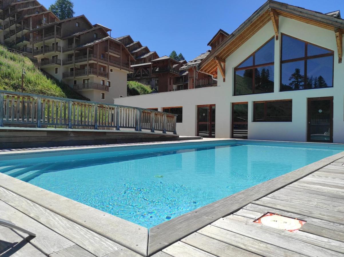 Apt 2 Chambres En Duplex Chalet Des Rennes Vars 2000M Piscine Interieure Et Exterieure Exteriér fotografie